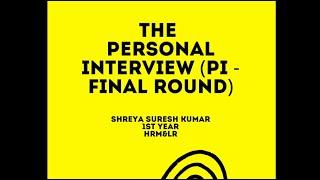 Episode 4 - Personal Interview (PI) | Backstage Pass | PIT/PI Preparation | TISS Mumbai, HRM & LR