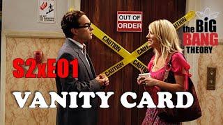 Big Bang Theory #episode1 Vanity Card