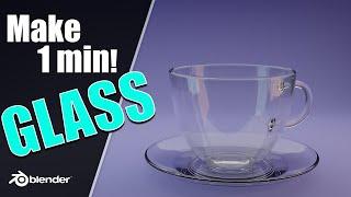 Best Glass Material in Blender Tutorial 2023