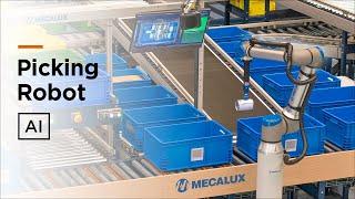 Mecalux launches an AI-driven robotic order picking system with Siemens’ technology