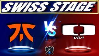 FNC vs DK Highlights Game 1 | Swiss Stage - Worlds 2024 | Fnatic vs Dplus Kia