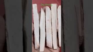 Thick slate pencil Cleaning video||#shortsfeed #cleanslate #pencil #slatepencile #slatepencileating