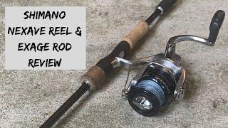 Shimano Exage Rod and Shimano Nexave 4000GH Reel Review!