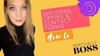 Divi Email Optin and Contact Form