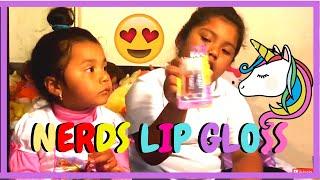 NERDS LIP GLOSS TOY REVIEW