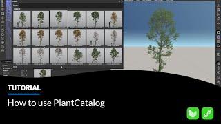 How to use PlantCatalog - Introduction