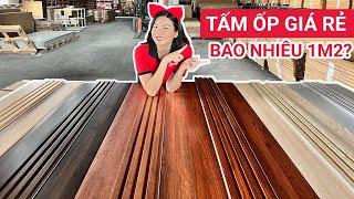 Tấm ốp giá rẻ bao nhiêu 1m2 | Báo giá tấm nhựa ốp tường