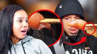 Keith Lee Reviews Restaurant That Had WORM in Their Food OMG | Reaction