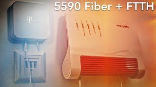 FRITZ!Box 5590 Fiber am FTTH Anschluss der Telekom