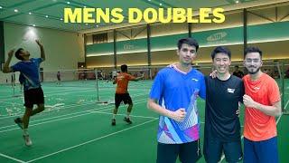 AN Badminton / Hi-Tech Badminton VS Singapore Players |  VS  | Mens Doubles