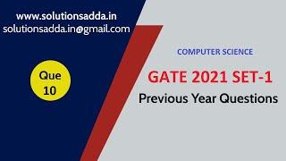 GATE 2021 SET-1 | GENERAL ENGLISH | SOLUTIONS ADDA | CS TEST SERIES | PYQS | EXPLAINED BY POOJA