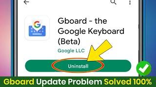 gboard install nahi ho raha hain | gboard can't install & update problem solve in play store