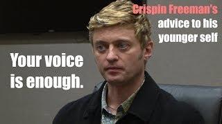 "Your voice is enough" - Crispin Freeman's advice to his younger self - Anime USA 2018