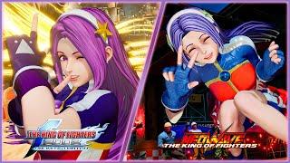 KOF2002 and Neowave mod for Athena Asamiya for KOFXV