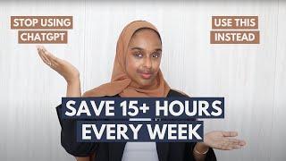How To Use AI To Save 15+ Hours EVERY WEEK | Academic Productivity With AI