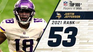 #53 Justin Jefferson (WR, Vikings) | Top 100 Players of 2021