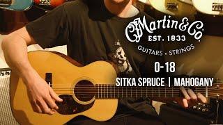 Martin 0-18 Standard Series Acoustic Guitar Demo | The Music Gallery