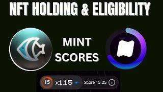 NFT holding and Eligibility on Aqua protocol || Aqua Score Minting || Aqua claiming