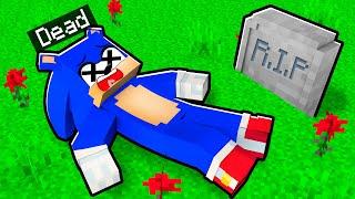 Sonic DIED In Minecraft!