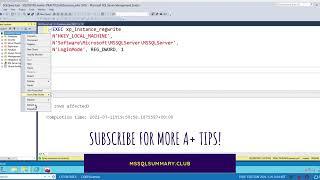 Change SQL Server Authentication Mode via TSQL/Powershell