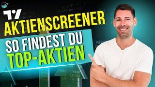 Aktienscreener bei Tradingview: gute Aktien finden