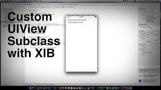 Custom UIView Subclass with XIB