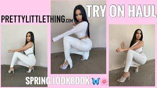 PrettyLittleThing Try On Haul - Spring Lookbook  | Sofia Ramirez II