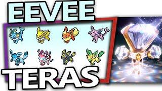 Which Eevee has the best Tera Moveset? Pokemon Scarlet and Violet