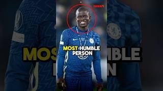 N’golo Kante is the world’s most humble person #football