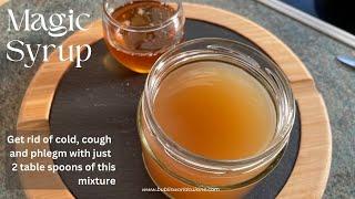 All natural home remedy for phlegm cold and cough | Homemade cough syrup