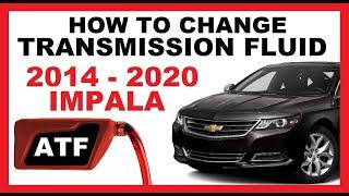 How to Change Transmission Fluid in a 2014-2020 Chevy Impala | Drain, Measure, & Fill (No Dipstick)