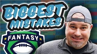 BIGGEST Mistakes To Avoid During the Fantasy Football Offseason