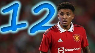 Jadon Sancho - All 12 Goals For Manchester United FC - Welcome back to Borussia Dortmund