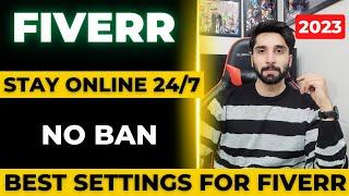 Fiverr auto refresh extension 2023 | Best Settings for Fiverr to stay Online 24/7