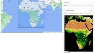 Creating MODIS NDVI timelapse using the geemap web app