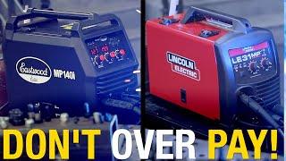 Lincoln LE31MP vs Elite MP140i - MIG TIG STICK Weld for $300 LESS! Eastwood