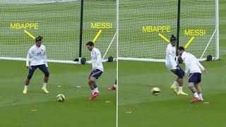 Leo Messi shows his magic in PSG training