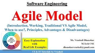 SE 11 : Agile Model | Complete Explanation with Examples | Waterfall VS Agile Model
