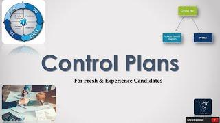 Control Plans | Types of Control Plans | Ensuring Process Consistency | PPC Plans