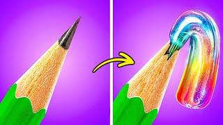 Poor VS Rich Art Challenge! Best Art Wins $10,000! Cool DIY Ideas & Drawing Hacks by 123 GO! Like