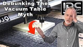 Does a Vacuum Table Hold When You Cut Into It? CNC Router Myth Busted!