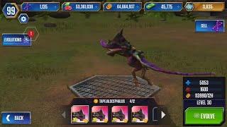 TAPEJALOCEPHALUS EVO 4 - JURASSIC WORLD THE GAME