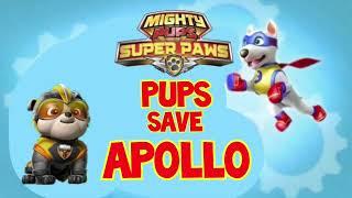 Mighty Pups Super Paws: Pups Save Apollo Title Card for Koragg The Network