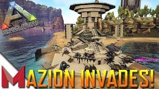 MAZION INVADES DARKLING'S AMAZING BUILD! -=- ARK: SURVIVAL EVOLVED GAMEPLAY -=- Ep17