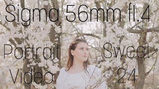 Spring Portrait video filmed with Canon M50 + Sigma 56mm f1.4