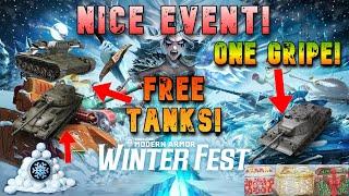 WinterFest 2024! Nice Event - Free Tanks! One Gripe! ll Wot Console - World of Tanks Modern Armor