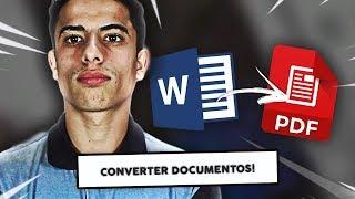 Como converter documentos em WORD para PDF