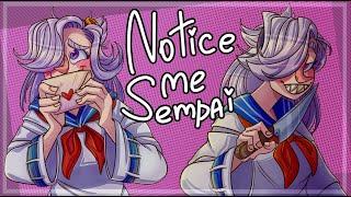 Notice me senpai | Brawl Stars meme | Colette and Piper