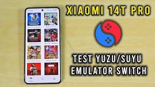 Xiaomi 14T Pro Test Yuzu Suyu Emulator Nintendo Switch Mediatek 9300+ Gak bisa main ?