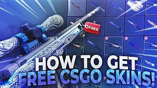 HOW TO GET FREE CSGO SKINS IN 2020!